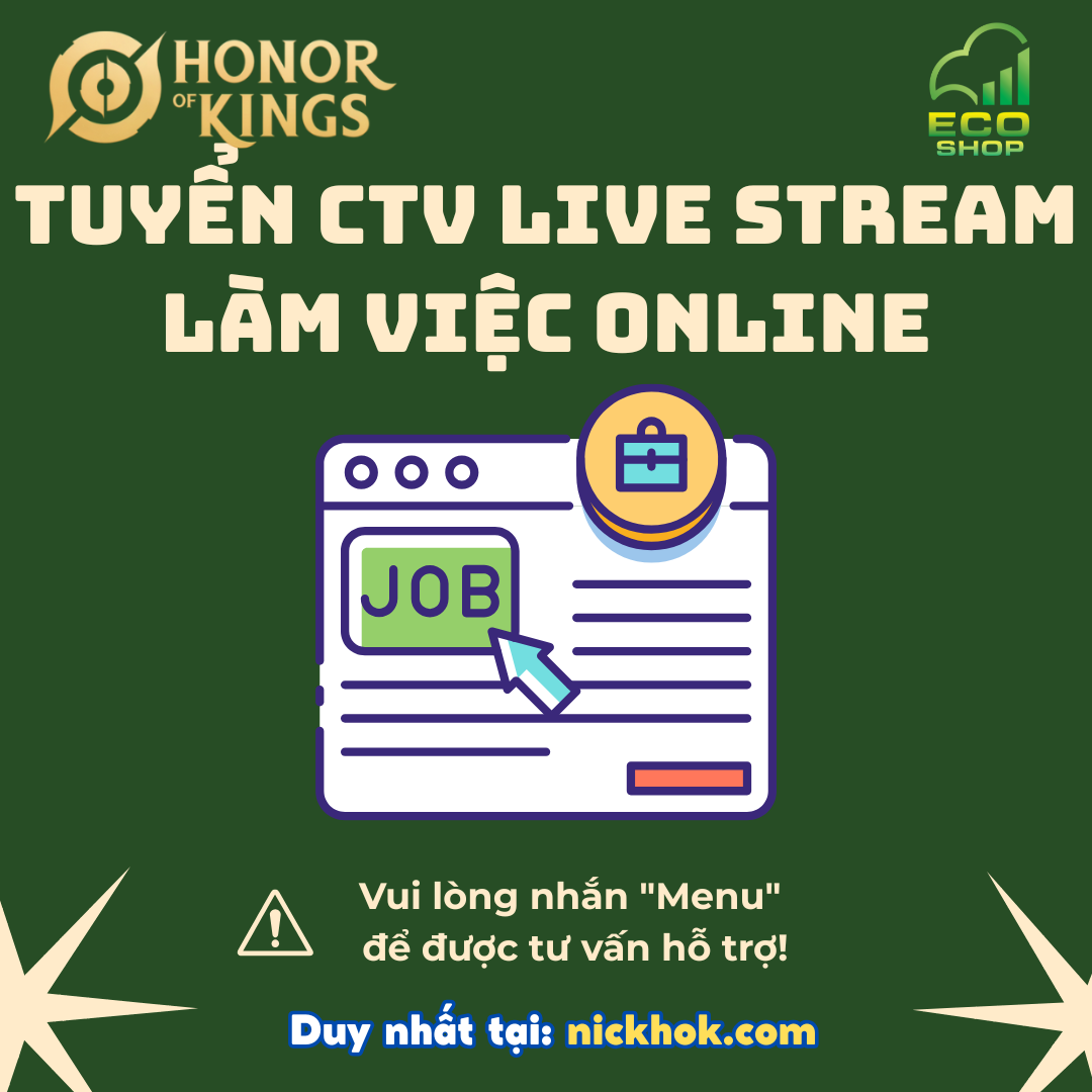 TUYỂN CTV LIVE STREAM