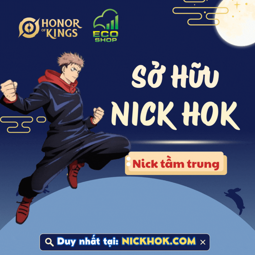 Nick Honor Of Kings Tầm Trung
