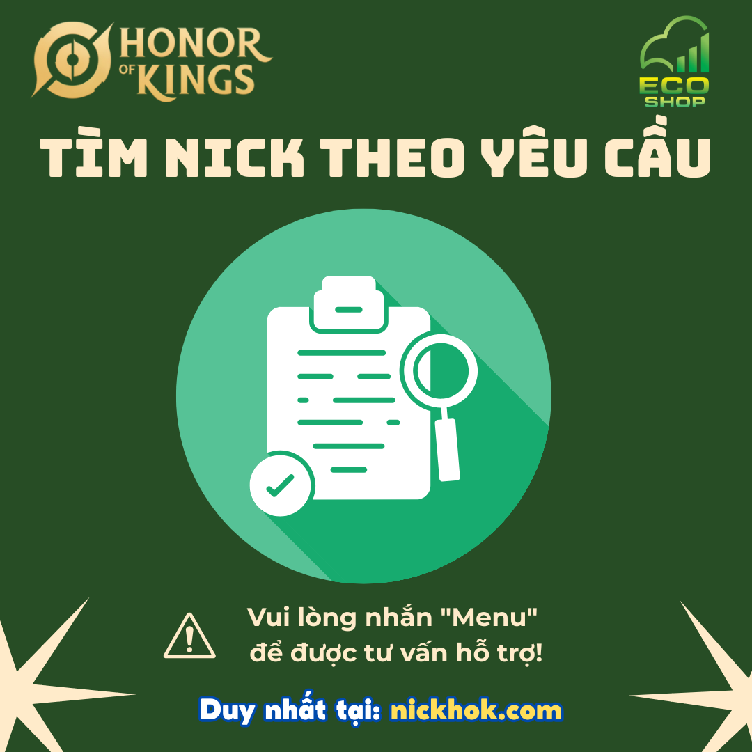 TÌM NICK THEO YÊU CẦU